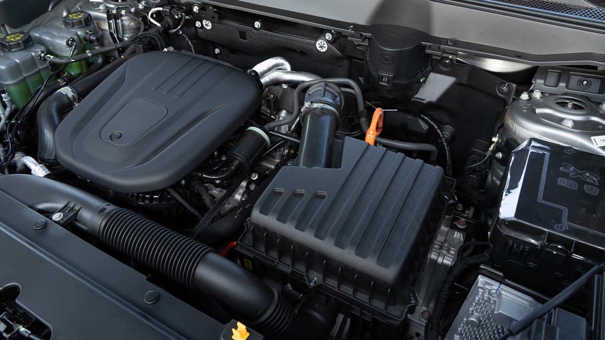 Hybrid engine of the Haval H6 HEV with 1.5 turbo architecture and electric motor